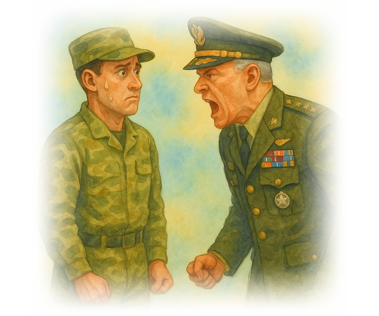 Anger aggression soldiers