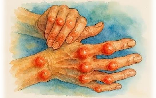 Rheumatoid arthritis joint inflammation